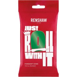 Renshaw sockerpasta - Emerald green 250g REA DATUM