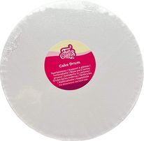 Rund Tårtbricka Vit 12mm, finns i fler storleka