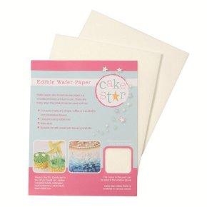 Cake Star Ätbart Wafer papper 12st