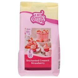 FunCakes Mix för Enchanted Cream® Jordgubb 450g