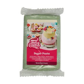 FunCakes sockerpasta - Botanisk grön 250g