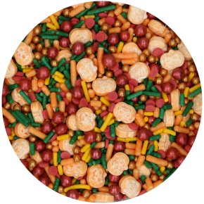 Strössel 3d Medley Pumpkin Glow - FunCakes